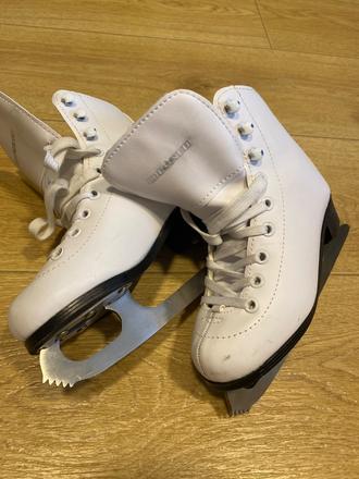 Ľadové krasokorcule korčule na ľad 31 biele, 31