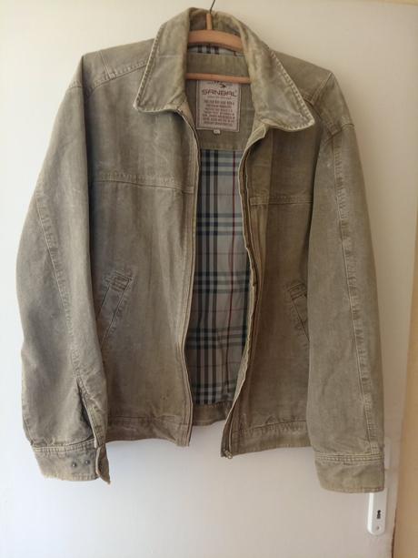 Pánska riflova bunda, xl