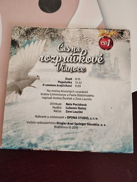 Cd vianočné rozprávky,