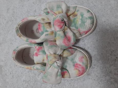 Topánočky kvetinkové s mašľou, 25