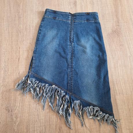 Riflova asymetrické sukňa, 158, xs, xs