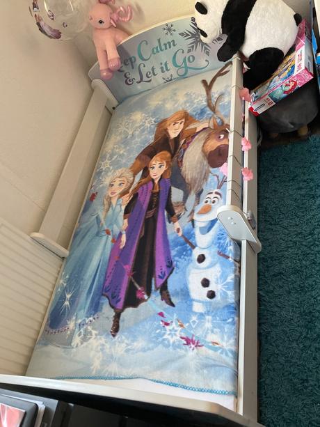 Predam detsku posteľ frozen, šírka (cm): 85,dĺžka (cm): 160