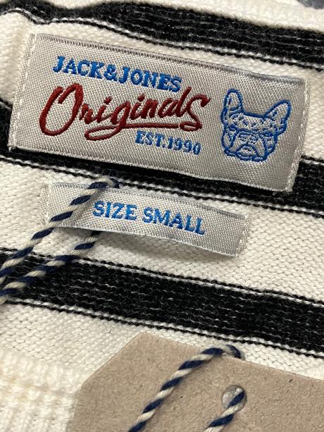 Pánsky pásikavý sveter jack jones (s), s