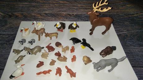 Playmobil lesné zvieratá, 