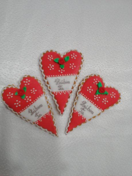 Medovníky valentínske a svadobné, 