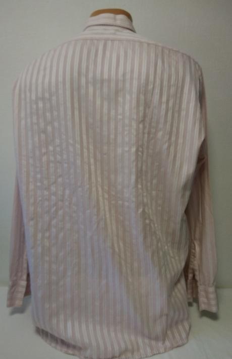 Pánska ružovo biela košeľa, kongress, l