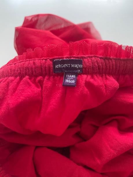 Červená suknička sergent major 146 cm, sergent major,146