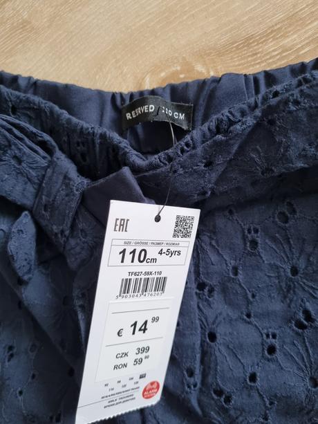 Nohavice, reserved,110