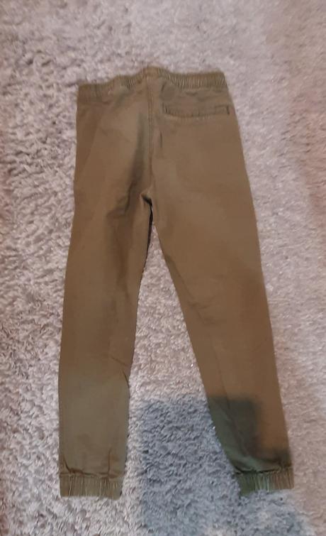 Jogger  bavlnené nohavice, h&m,152