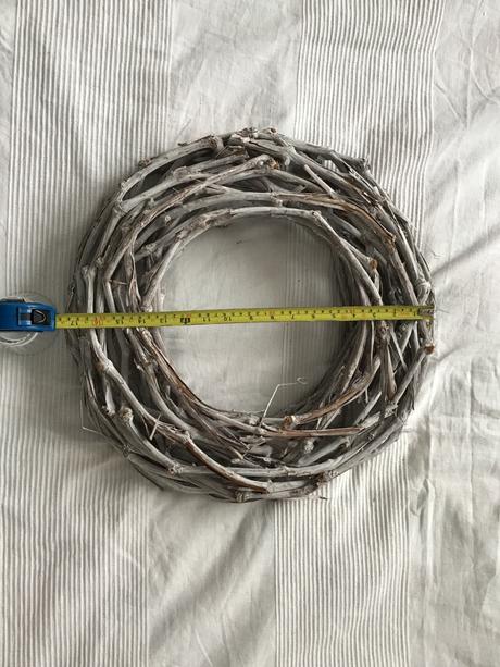 Prútený veniec priemer 45 cm, 