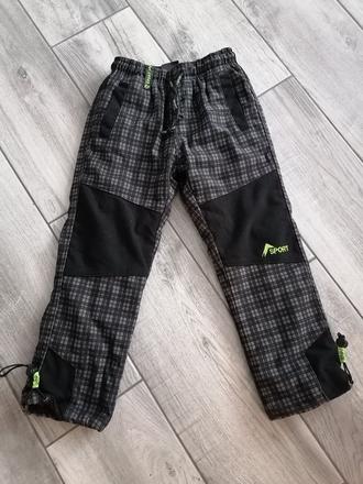 Oteplené nohavice na zimu - 110, 110