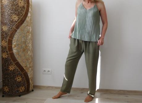 Nohavice dámske letné bavlnené, s,, tom tailor,s
