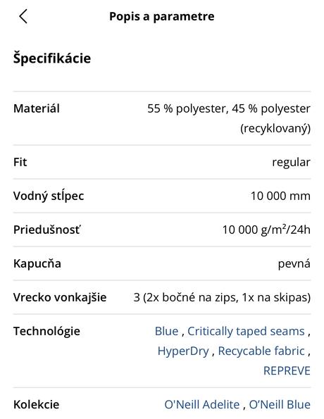 Lyžiarská súprava o'neill v.176 alebo xs/s, o'neill,176