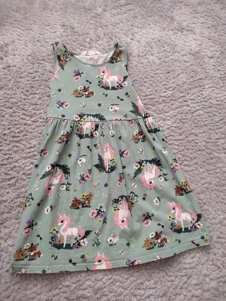Šaty 122/128, h&m,128