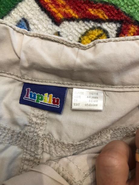 Lahucke letne šortky 4-6 rokov, lupilu,116