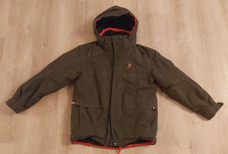 Zimna / lyziarska bunda zn. salomon c. 128-134, salomon,134