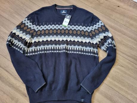 Pánsky pleteny sveter lerros xl, xl