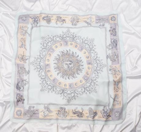 Luxusná hodvábna šatka, l