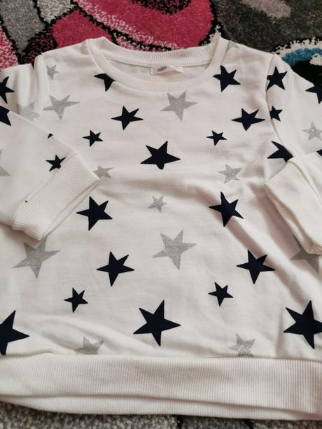 Mikina hviezdičková 12-18mesiacov, 86