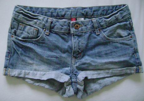 H&m divided riflové kraťasy vel.34/xs, h&m,xs