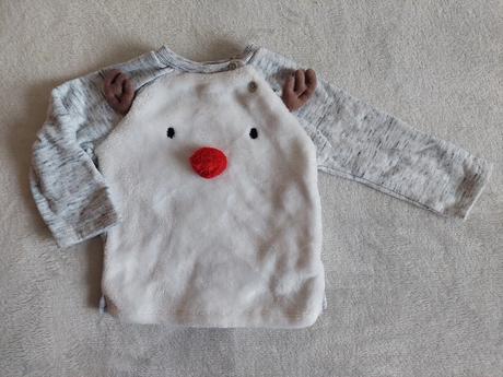 Vianočná mikina sob zn.ff veľ.80, 80