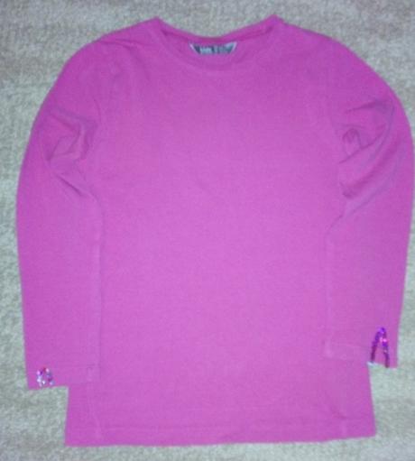 Tričko s korálkami na rukávoch zn. lindex, lindex,122