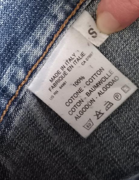 Riflová bunda benetton, benetton,s