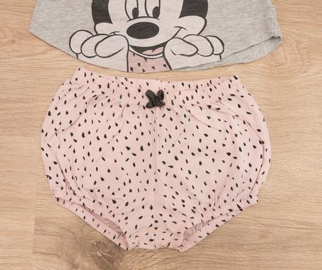 Súprava minnie tričko a kraťasky, h&m,74