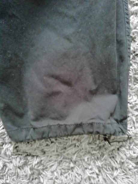 Čierne nohavice baggy, bershka,l