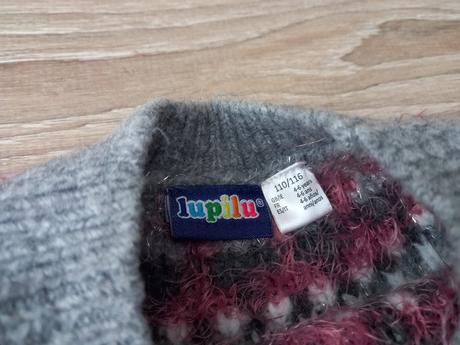 Pletené šaty (takmer nenosené), lupilu,116