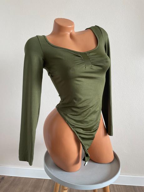 Zelené body tričko, xs, xs