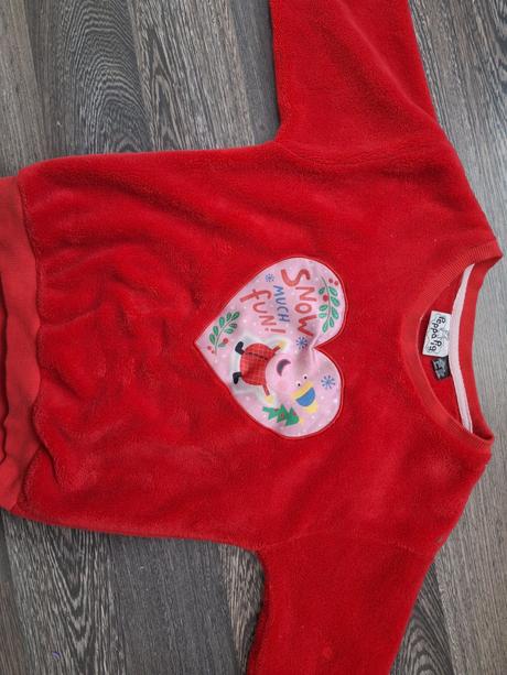 Teply svetrík pepa pig (110/116), 116