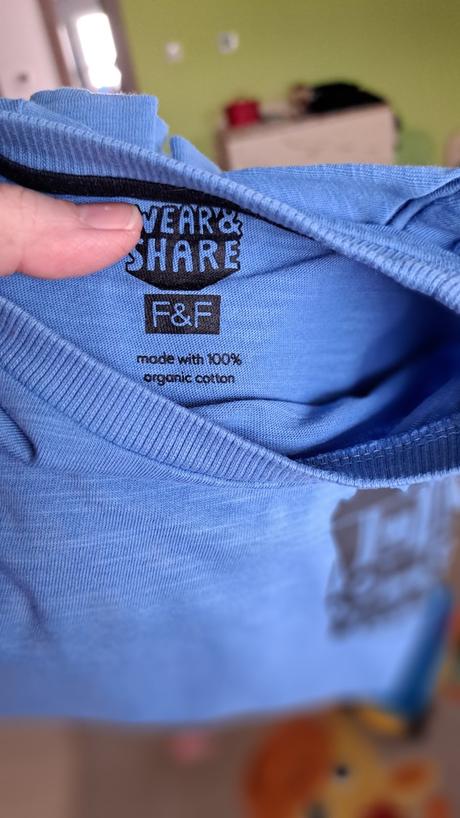 Chlapčenské tričká 104 - 9ks, f&f,104