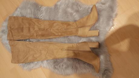 Damske cizmy nad kolena h&m, h&m,36