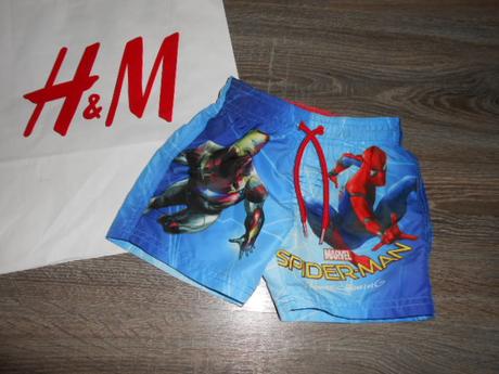 H&m detské plavky spiderman č. 92, h&m,92