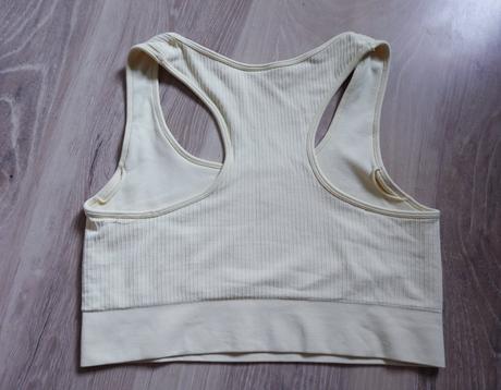 Vrúbkovaný top h&m move, h&m,l