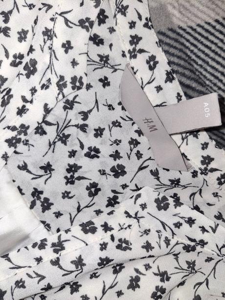 Kvetované šaty, h&m,36
