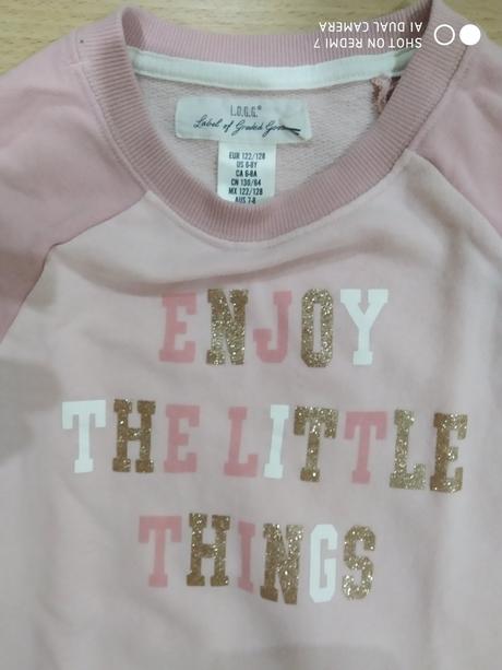 Šatky/tunika veľ. 122/128, l.o.g.g.,122