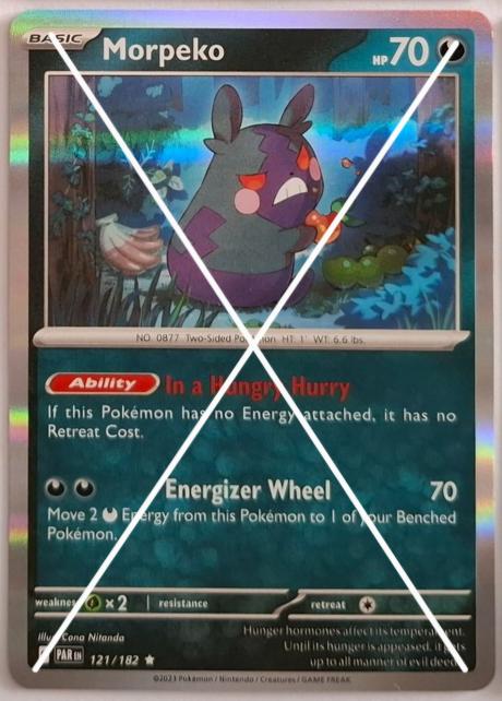 Pokémon karty "paradox rift" (4), 