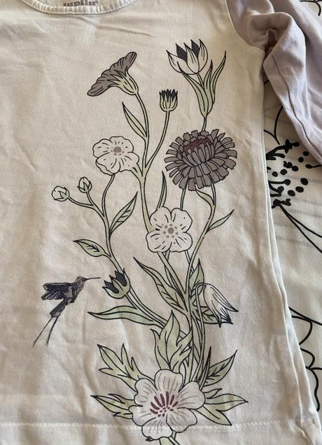 Tričko - nátelník s aplikáciou lupilu v. 110/116, lupilu,110