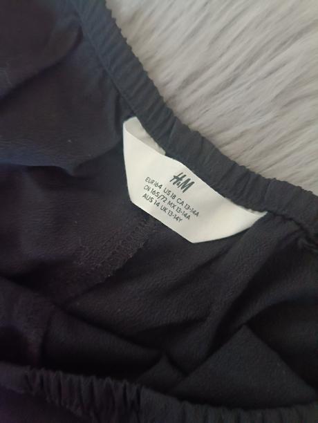 Nohavice a top, h&m,164