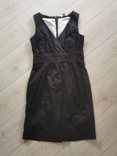 Čierne biznis šaty, h&m,40