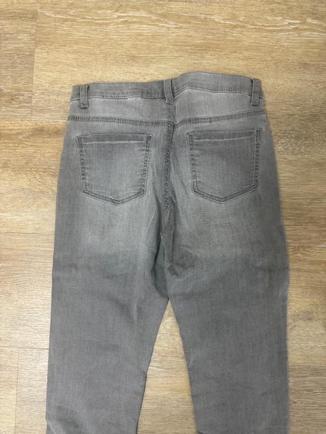 Sivé skinny rifle, h&m,140