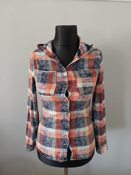 Košeľa s kapucou xs, xs