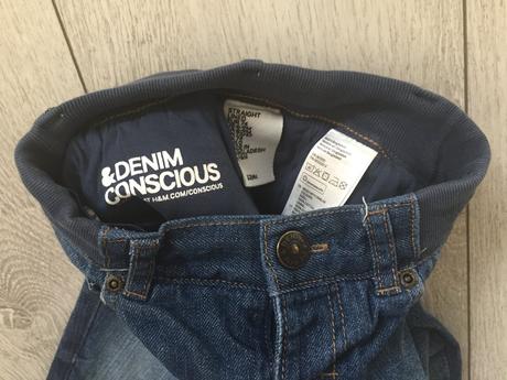 Chlapcenske zateplene rifle 6-9 mesiacov, h&m,74