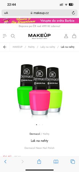 Žiarivý lak na nechty