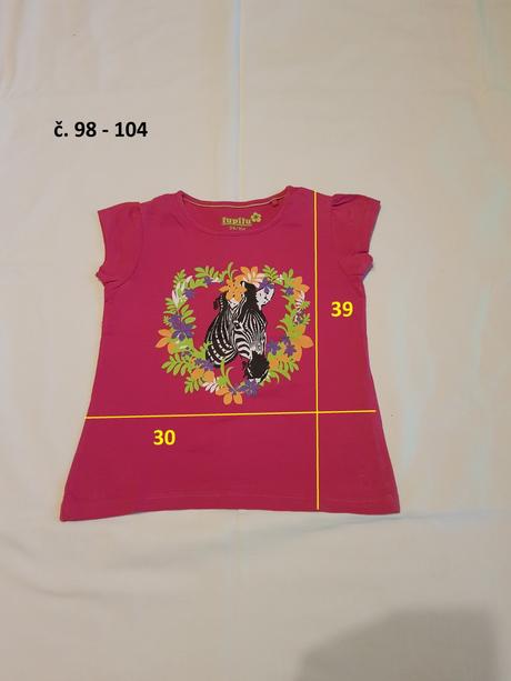 Tričko, lupilu,98