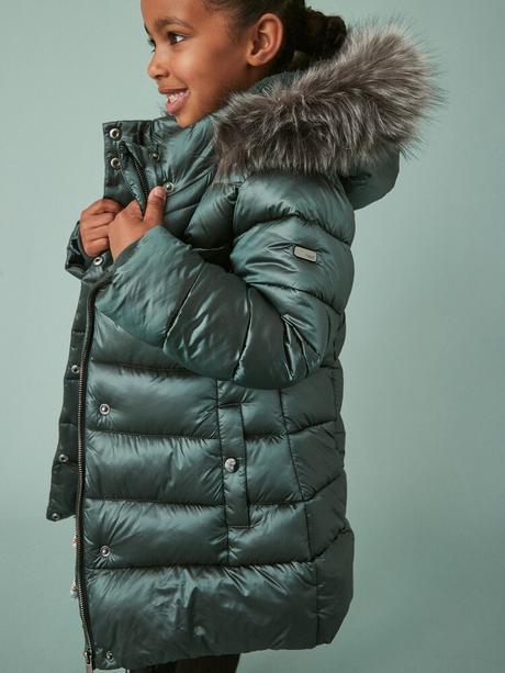 Next úžasná veľmi dobre zateplená zelená bunda, next,128