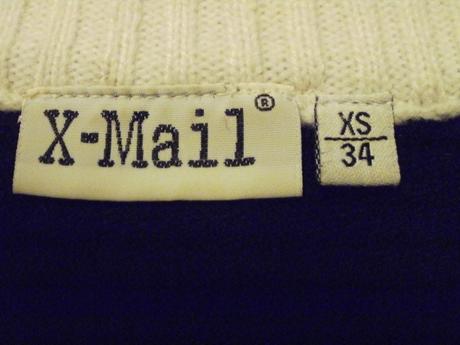 Čierny sveter x-mail, 34