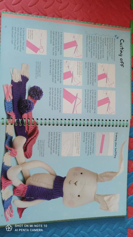Usborne art ideas - how to knit - a,
